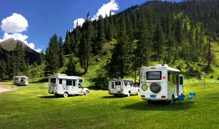 最適合夏季出行的4大打卡地！一定要開著房車去！